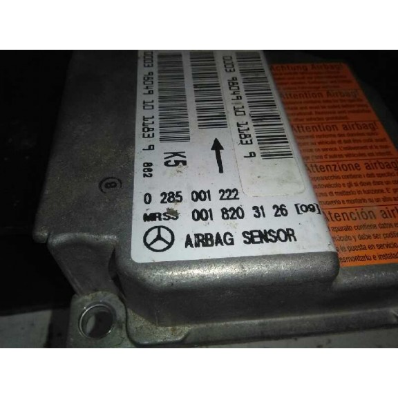 Recambio de centralita airbag para mercedes-benz clase a (w168) 160 (168.033) referencia OEM IAM   