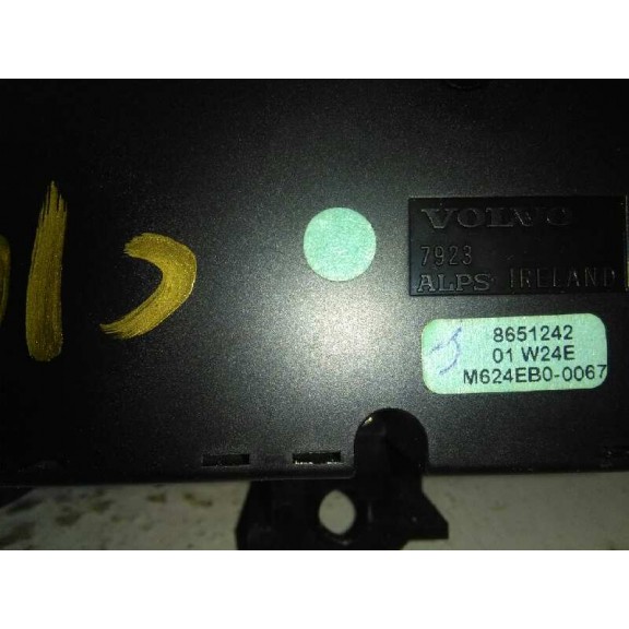Recambio de mando climatizador para volvo s60 berlina 2.4 (125kw) referencia OEM IAM 8651242  