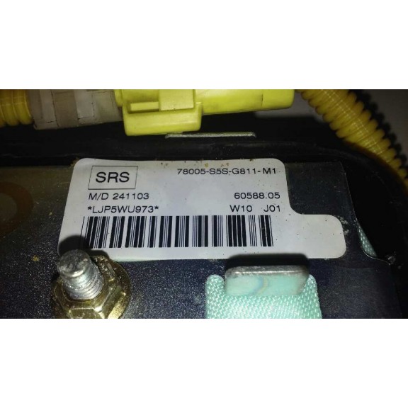 Recambio de airbag lateral izquierdo para honda civic berlina 3 (ep1/2) 1.6 vtec cat (d 16 v 1) referencia OEM IAM 78005S5SG811M