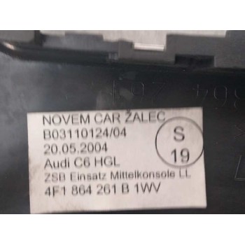 Recambio de consola central para audi a6 berlina (4f2) 3.0 tdi quattro (165kw) referencia OEM IAM 4F1864261B  
