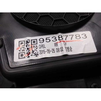 Recambio de guarnecido puerta trasera izquierda para opel mokka excellence referencia OEM IAM 95387783  