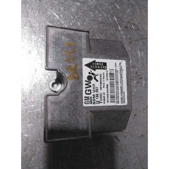 Recambio de centralita airbag para opel astra h ber. 1.7 16v cdti referencia OEM IAM 13188857  