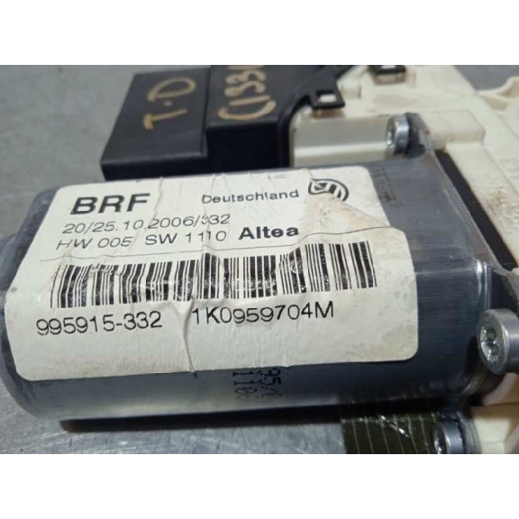 Recambio de motor elevalunas trasero derecho para seat altea (5p1) select referencia OEM IAM 1K0959704M  