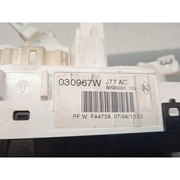 Recambio de mando calefaccion / aire acondicionado para renault clio iii authentique referencia OEM IAM 030967W 69590001 