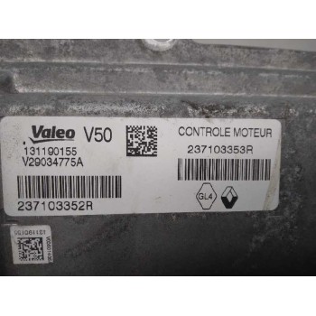 Recambio de centralita motor uce para renault clio iv 0.9 referencia OEM IAM 237103353R  