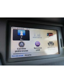 Recambio de pantalla multifuncion para renault scenic iii grand dynamique referencia OEM IAM 259153398r   2