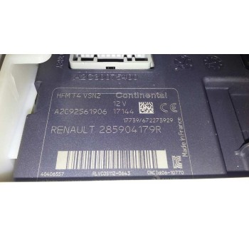 Recambio de conmutador de arranque para renault captur luxe referencia OEM IAM 285904179R TARJETERO 