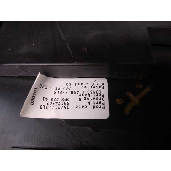 Recambio de apoyabrazos central para opel astra k lim. 5türig dynamic referencia OEM IAM 39124502  