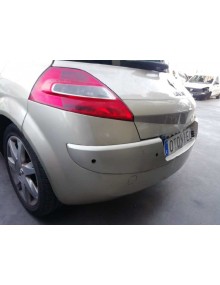 Recambio de paragolpes trasero para renault megane ii berlina 5p dynamique referencia OEM IAM  2 SERIE CON SENSORES