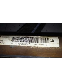 Recambio de airbag cortina delantero izquierdo para peugeot 407 st confort pack referencia OEM IAM 966098938001   2