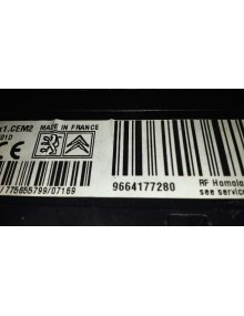 Recambio de modulo electronico para peugeot 407 st confort pack referencia OEM IAM 9664177280   2