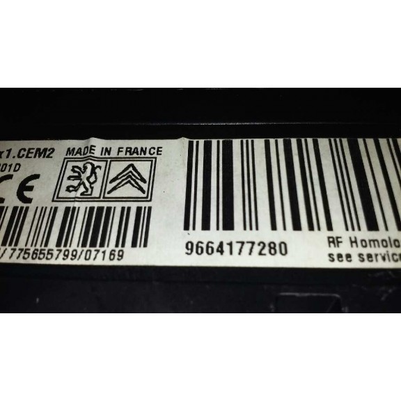 Recambio de modulo electronico para peugeot 407 st confort pack referencia OEM IAM 9664177280  