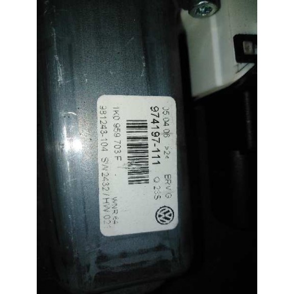 Recambio de motor elevalunas trasero izquierdo para volkswagen passat berlina (3c2) highline referencia OEM IAM 1K0959703F  