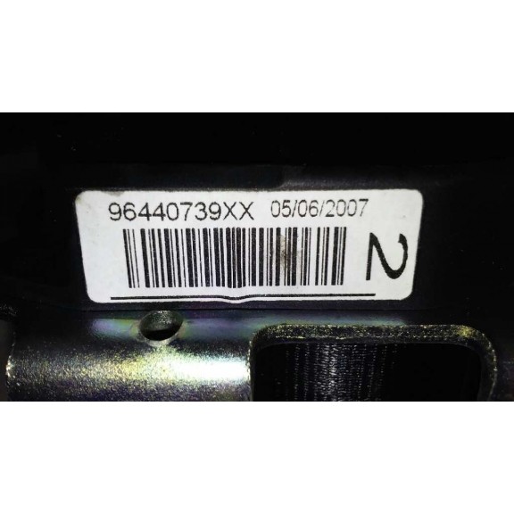 Recambio de cinturon seguridad trasero izquierdo para peugeot 407 st confort pack referencia OEM IAM 96440739  