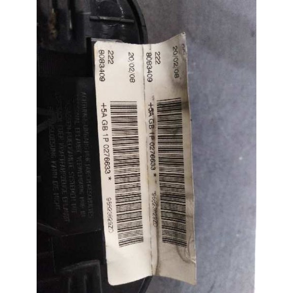 Recambio de airbag delantero izquierdo para citroën c4 berlina collection referencia OEM IAM 96823829ZD  