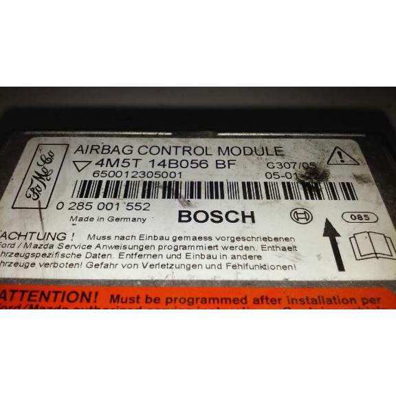 Recambio de centralita airbag para ford focus berlina (cap) ghia referencia OEM IAM 4M5T14B056BF  