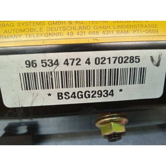 Recambio de airbag delantero derecho para daewoo kalos 1.2 se referencia OEM IAM 96534472 96534472 