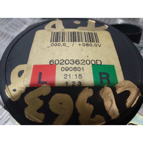 Recambio de cinturon seguridad trasero derecho para skoda octavia berlina (1z3) elegance referencia OEM IAM 602036200D 1Z0857447