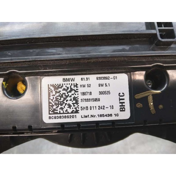 Recambio de mando climatizador para mini mini (f56) one d referencia OEM IAM 938389201  