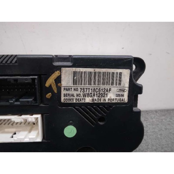 Recambio de mando climatizador para ford mondeo ber. (ca2) ghia referencia OEM IAM 7S7T18C612AF  