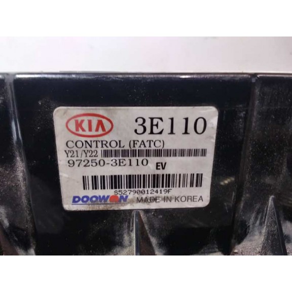 Recambio de mando climatizador para kia sorento 2.5 crdi cat referencia OEM IAM 972503E110  