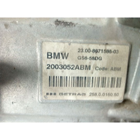 Recambio de caja cambios para mini mini (f56) one d referencia OEM IAM 23008671580 ENTREGA CASCO 6V 178.311KM