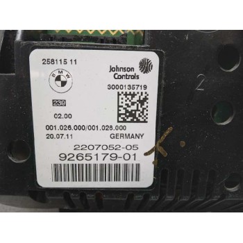 Recambio de cuadro instrumentos para bmw serie 5 lim. (f10) 520d xdrive referencia OEM IAM 1699334 / 51459207381 926517901 