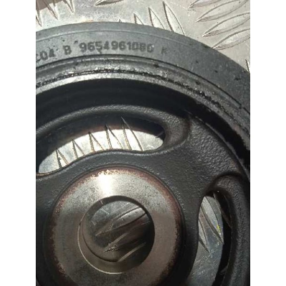Recambio de polea cigueñal para peugeot 207 1.6 16v hdi referencia OEM IAM 9654961080 AV6Q6B319AA 31330083
