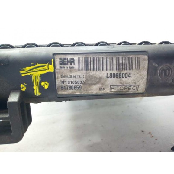 Recambio de radiador agua para citroën nemo 1.3 hdi fap referencia OEM IAM 51780659  