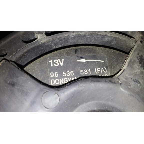 Recambio de electroventilador para daewoo kalos 1.4 se referencia OEM IAM 96536581  