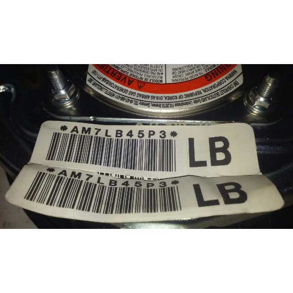 Recambio de airbag delantero izquierdo para chevrolet matiz s referencia OEM IAM AM7LB45P3  