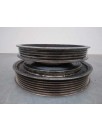Recambio de polea cigueñal para fiat linea (110) emotion referencia OEM IAM  DOBLE POLEA 6 Y 4 CANALES
