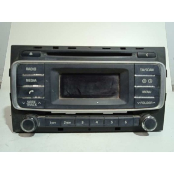 Recambio de sistema audio / radio cd para kia rio (yb) attract referencia OEM IAM 961701W770CA  