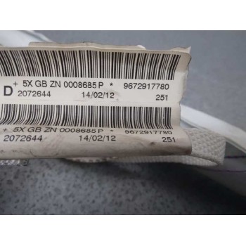 Recambio de airbag cortina delantero derecho para peugeot 208 allure referencia OEM IAM 9672917780  