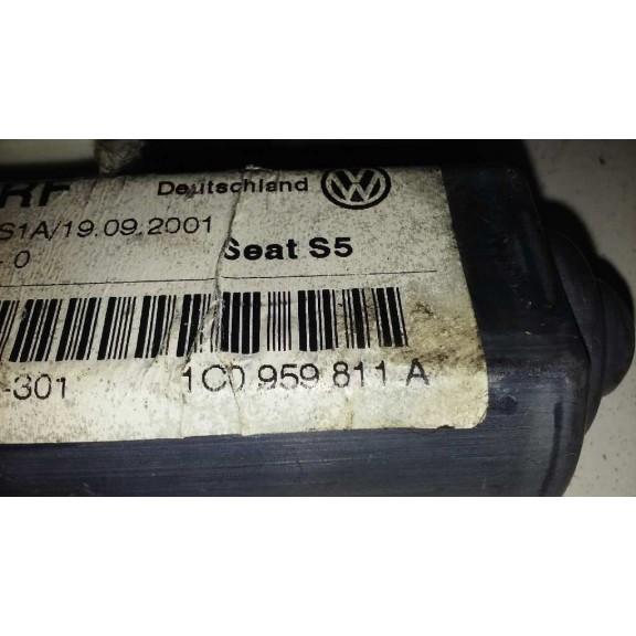 Recambio de motor elevalunas trasero izquierdo para seat leon (1m1) signo referencia OEM IAM 1C0959811A  