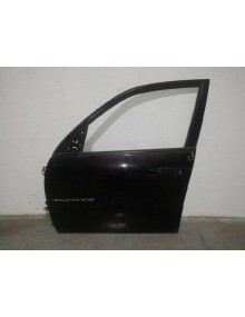 Recambio de puerta delantera izquierda para ssangyong rexton referencia OEM IAM  NEGRO SIN MOLDURA , TODA CHAPA