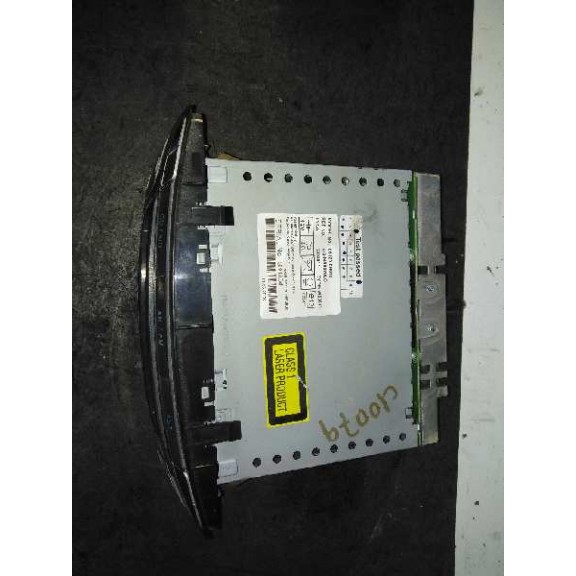 Recambio de sistema audio / radio cd para peugeot 107 básico referencia OEM IAM 861200H010  
