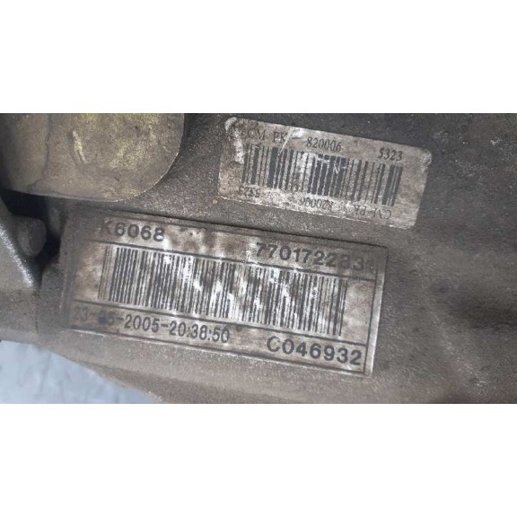 Recambio de caja cambios para renault laguna ii (bg0) dynamique referencia OEM IAM PK6068 B 6V 140.149KM