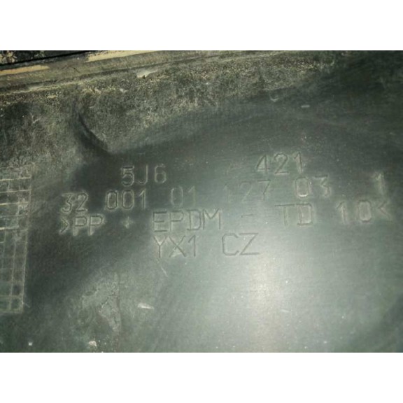 Recambio de paragolpes trasero para skoda fabia (5j2 ) style referencia OEM IAM 5J6807421 NEGRO 