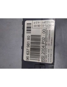 Recambio de centralita bsi para peugeot 308 confort referencia OEM IAM 9663798180   2