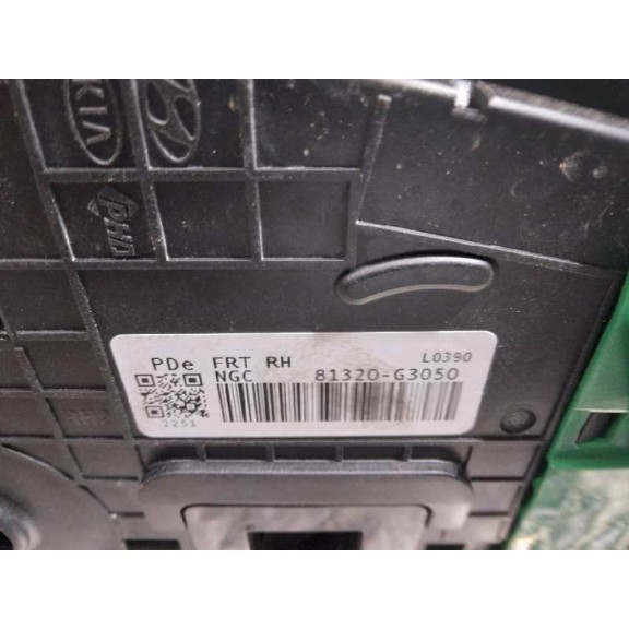 Recambio de cerradura puerta delantera derecha para hyundai i30 (pd) essence referencia OEM IAM 81320G3050  7 CABLES