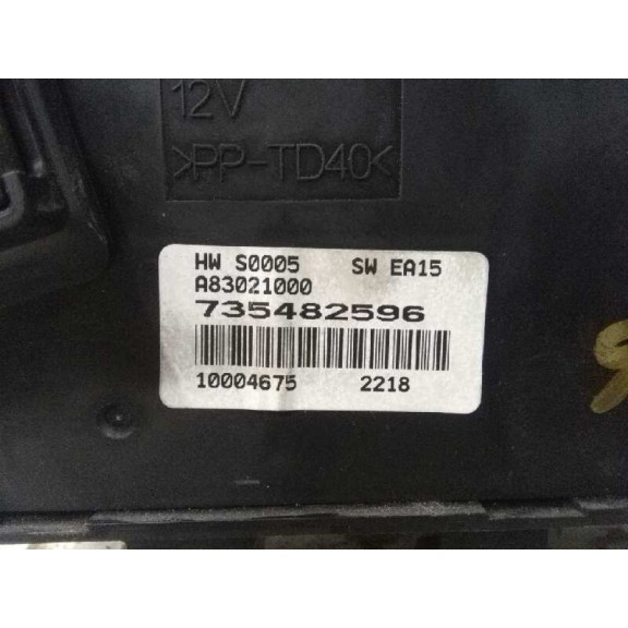 Recambio de mando climatizador para fiat grande punto (199) 1.4 16v turbo referencia OEM IAM 735482596  