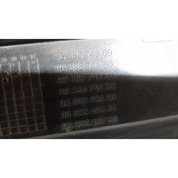 Recambio de panel frontal para citroën c4 picasso exclusive referencia OEM IAM 9658574380 9658574380 