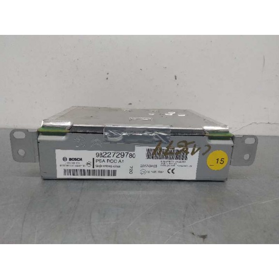 Recambio de sistema audio / radio cd para peugeot 208 active referencia OEM IAM 9822729780  MODULO