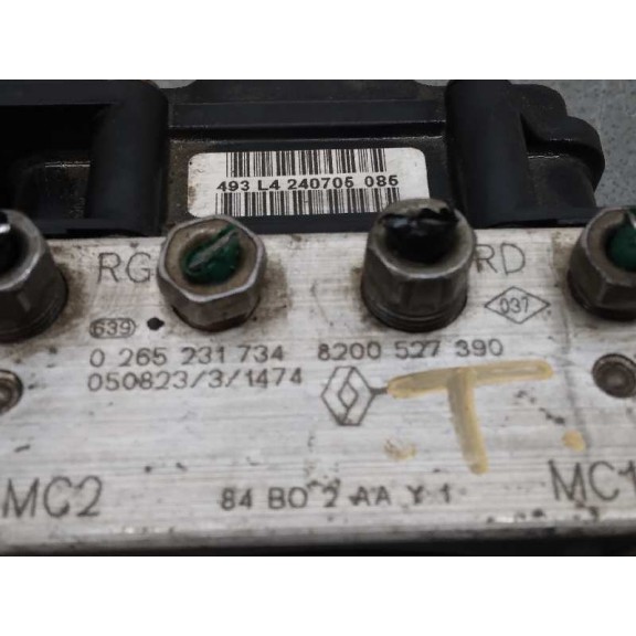 Recambio de abs para renault scenic ii 1.6 16v referencia OEM IAM 8200527390 0265231734 