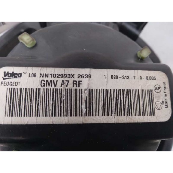 Recambio de motor calefaccion para peugeot 207 confort referencia OEM IAM GMVA7RF CARCASA ROTA 2 PINES