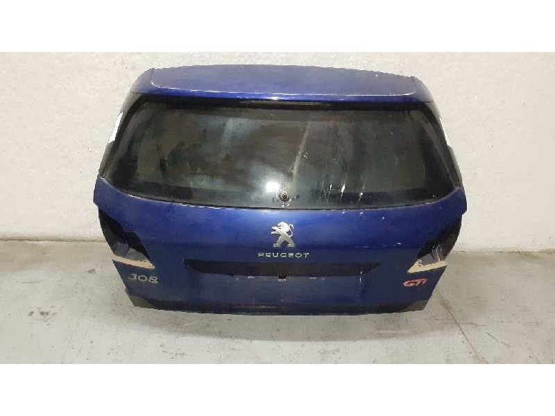 Recambio de porton trasero para peugeot 308 gti referencia OEM IAM 1610669880 AZUL 
