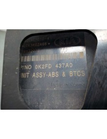 Recambio de abs para kia carens 2.0 turbodiesel cat referencia OEM IAM 0K2FD437A0   2