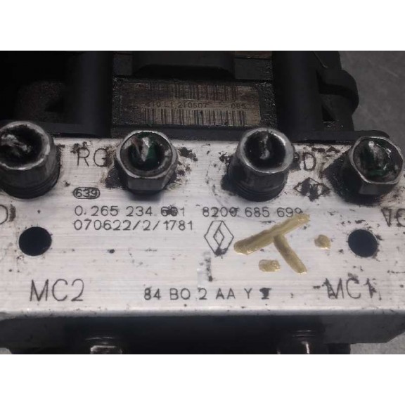 Recambio de abs para renault megane ii coupe/cabrio authentique referencia OEM IAM 8200685699 0265234001 