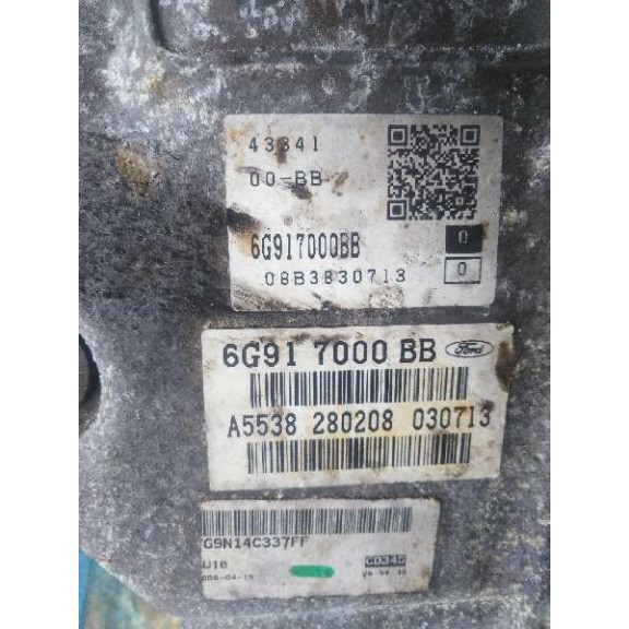Recambio de caja cambios para ford mondeo ber. (ca2) ghia referencia OEM IAM 6G917000BB 130.000KM AUTOMATICA